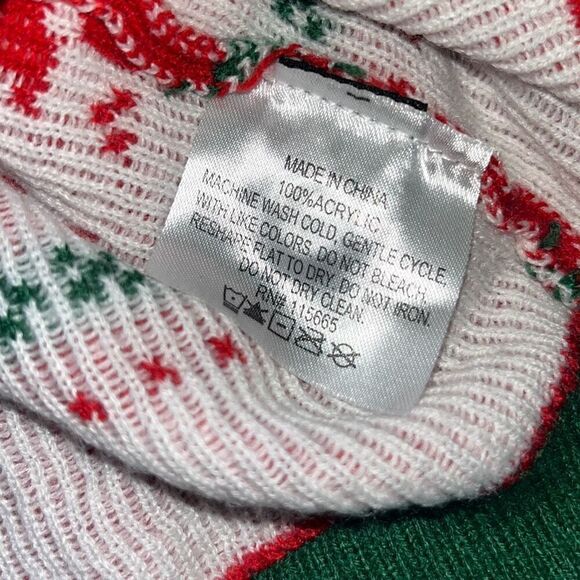 ELF The Movie Men's Cotton Headed Ninny Muggins Button-Down Ugly Christmas Sweat - Picture 9 of 11